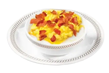 bacon, egg, cheese & grit bowl