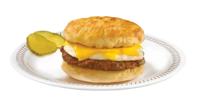 sausage egg cheese biscuit